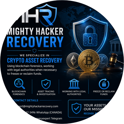 Mighty Hacker Recovery Reclaiming Your Digital Funds's profile photo