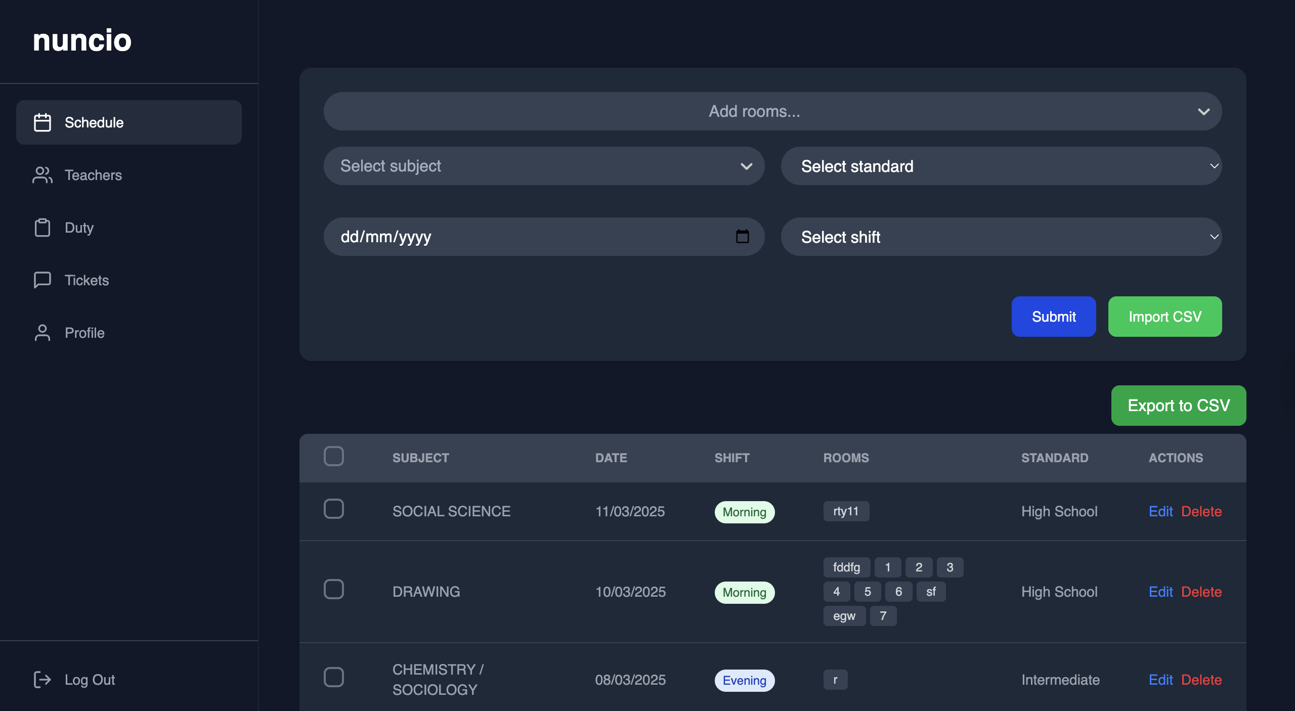 Preview of Nuncio