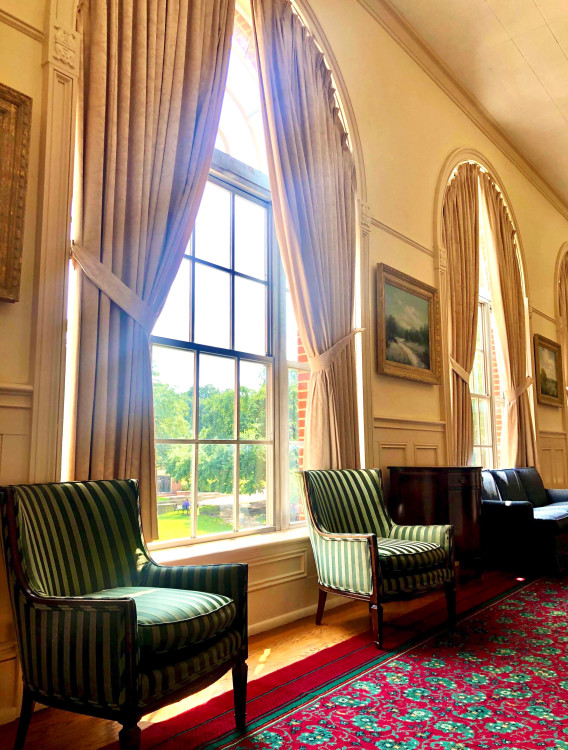 Hidden Gems of Baylor: Barfield Drawing Room Couches