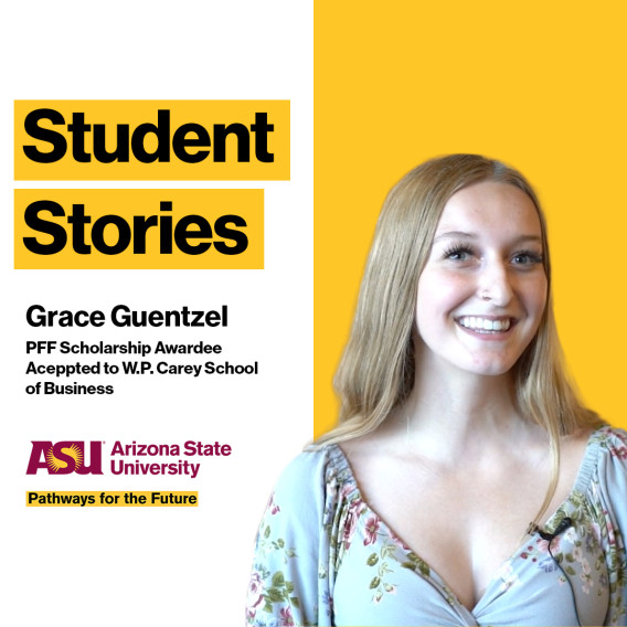 Student Stories: Grace Guentzel PFF Scholarship Awardee