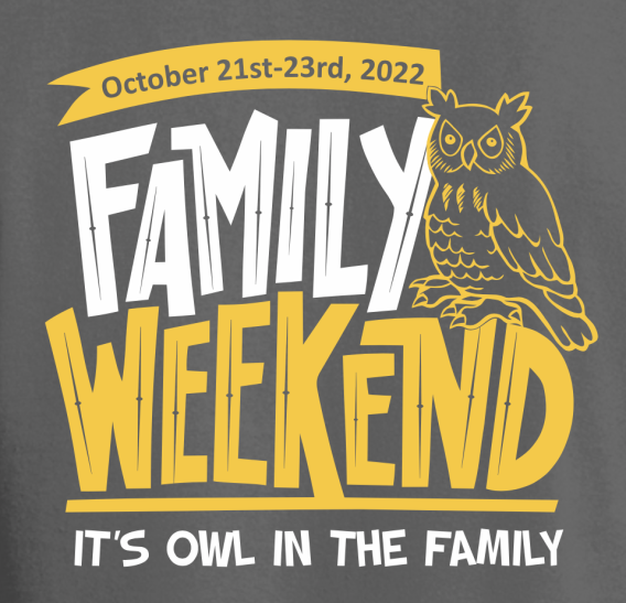 Family Weekend - Game Day Line Up for Saturday 10/22/22!