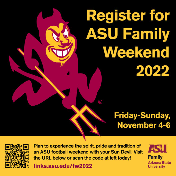 Register for Family Weekend 2022 The ASU Family Hub
