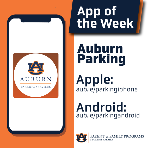 Auburn Parking app The Auburn Family Portal