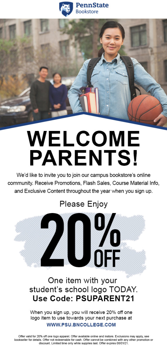 Penn State Bookstore Coupon