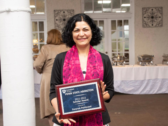 Scholar Award: Faranak Pahlevani, associate professor of mathematics