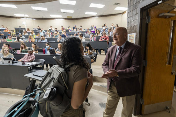 Jeffrey W. Savell, vice chancellor and dean of agriculture and life sciences, announced the kickoff of the campaign.