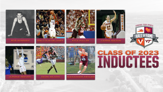 Virginia Tech Sports Hall of Fame Class of 2023 Inductees