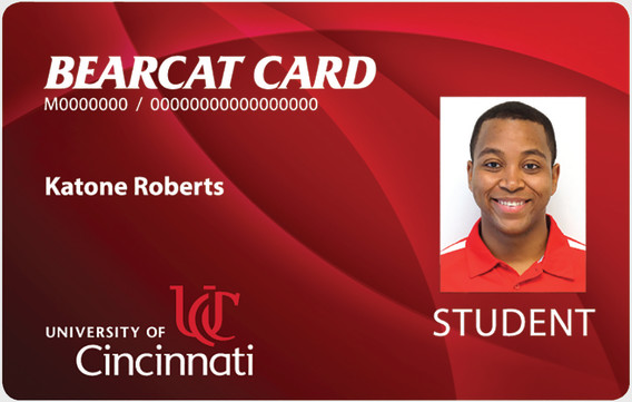 The Bearcat Card student  photo ID