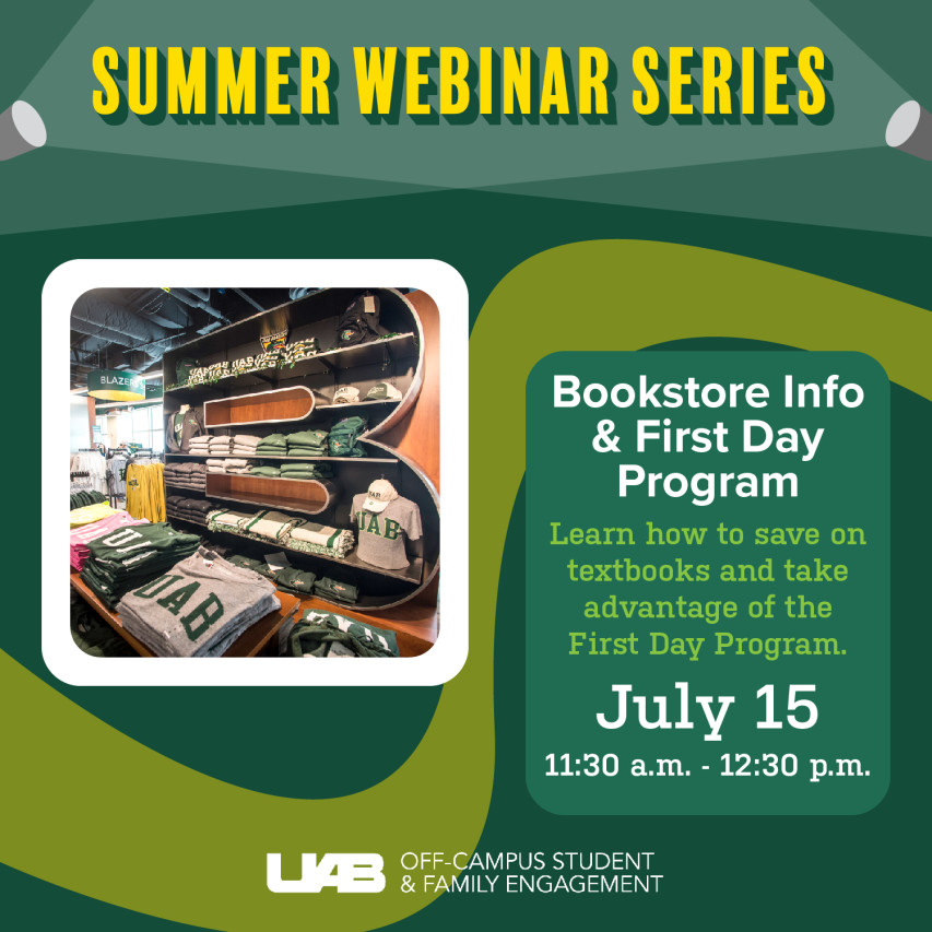 Cover image for 2022 Summer Webinar -UAB Bookstore