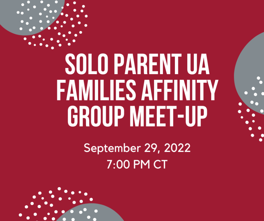 Cover image for Fall 2022 Solo Parent UA Families Affinity Group Meet-up