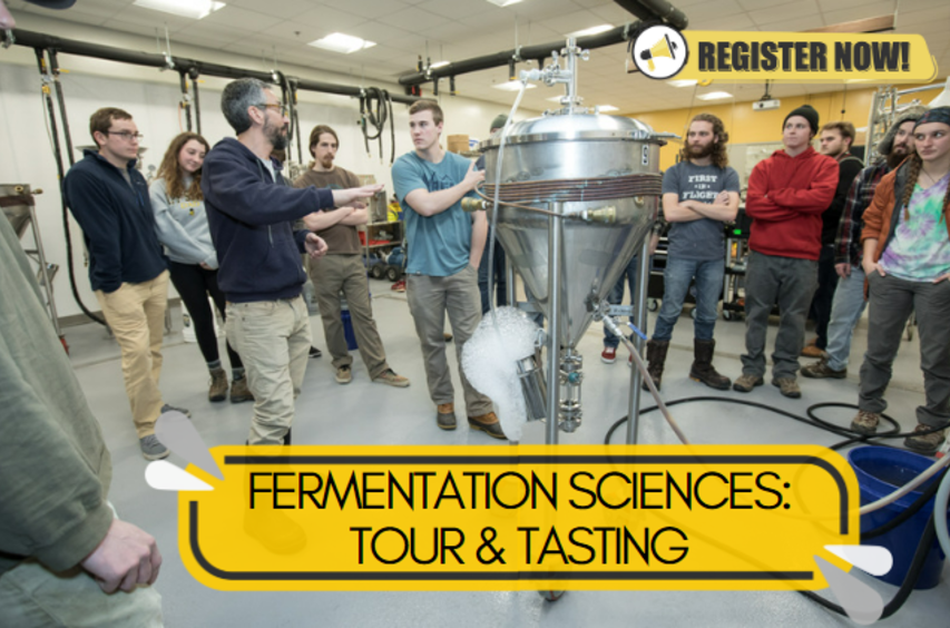 Cover image for Fermentation Sciences Tour & Tasting