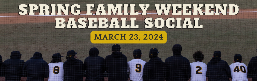 Cover image for Spring Family Weekend Baseball Social