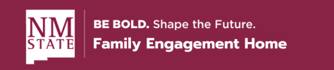 The NMSU Family Engagement Home Logo