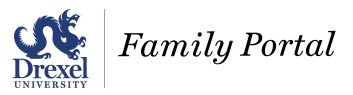 The Drexel University Family Portal home page