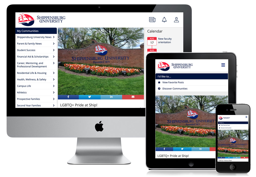 Create a new account | The Shippensburg Family Portal