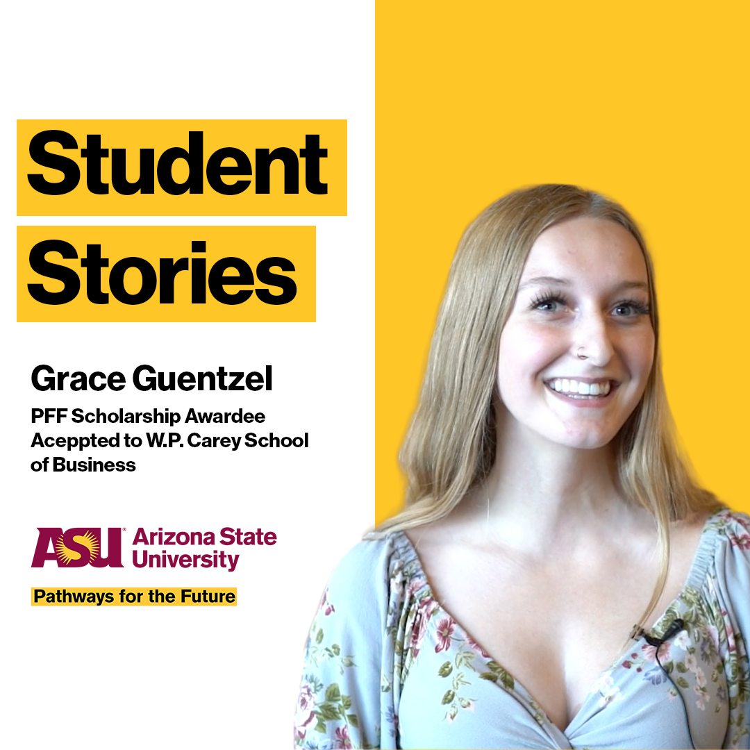 Pathways for the future scholarship program open the asu family hub