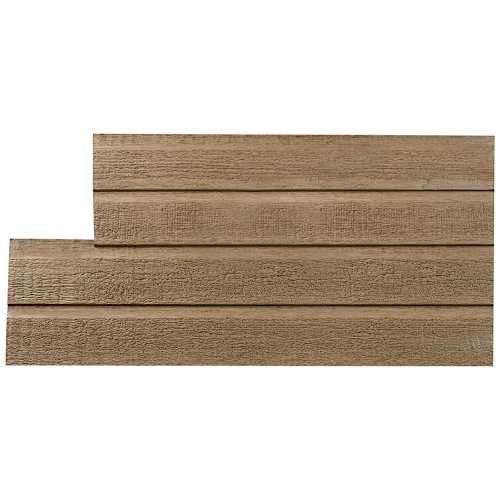 Revêtement d'extérieur Canexel Ridgewood D-5 bois de santal 12 po x 12 pi