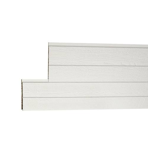 Revêtement d'extérieur Canexel Vstyle blanc 12 po x 12 pi