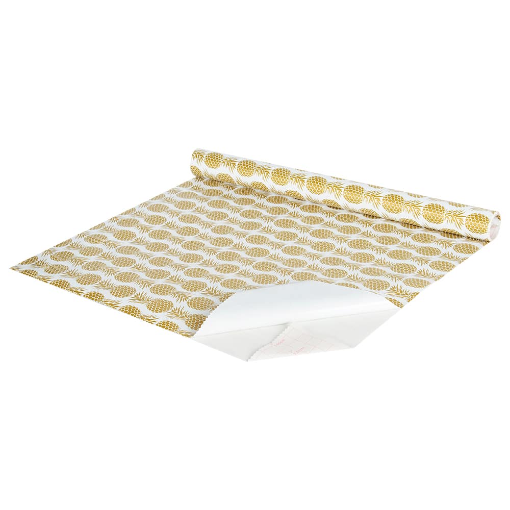 Revêtement autocollant pour armoires ananas 18 po x 9 pi