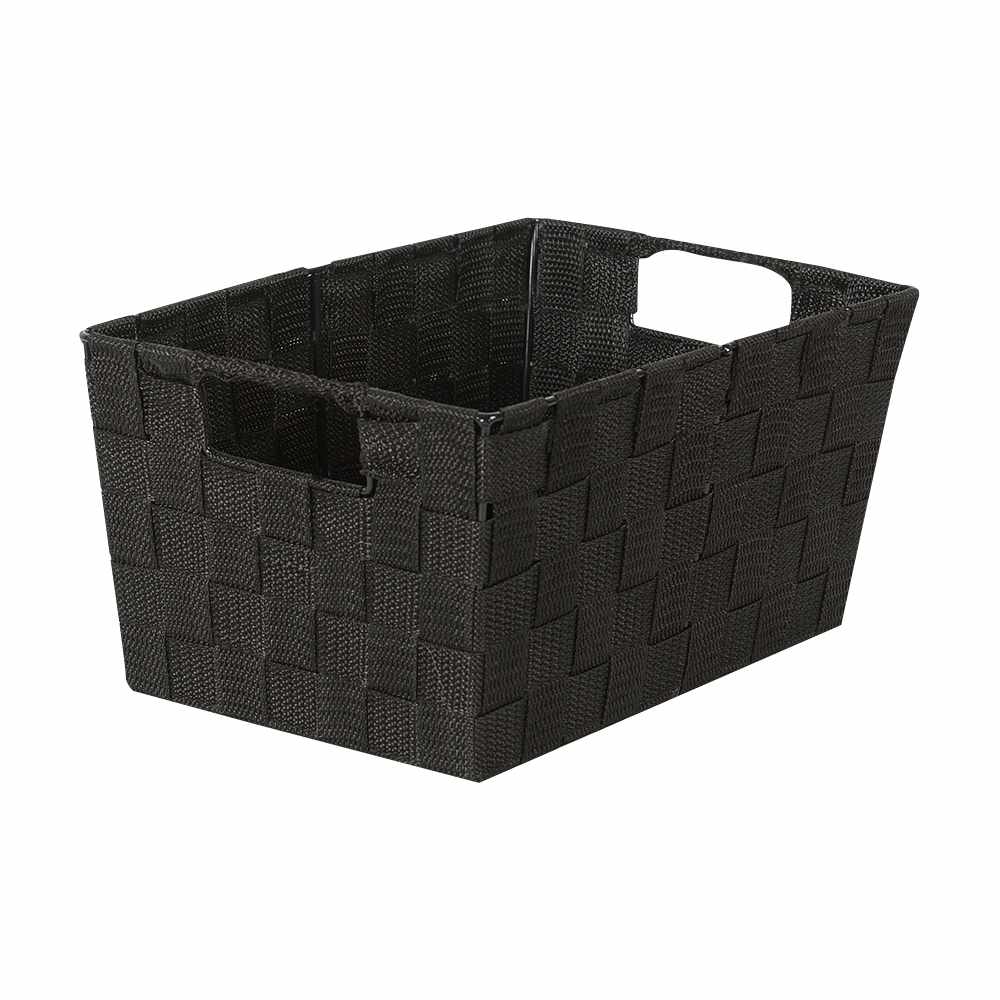 Panier de rangement en polypropylène noir 12 1/8 po VERTUO