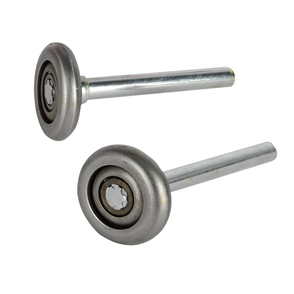 Roulettes d'acier pour porte de garage 1 7/8 po
