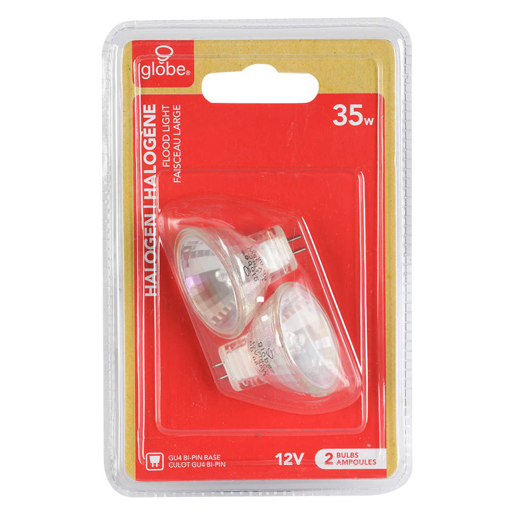 Ampoules halogènes MR11 (GU4) 35 W Pqt/2