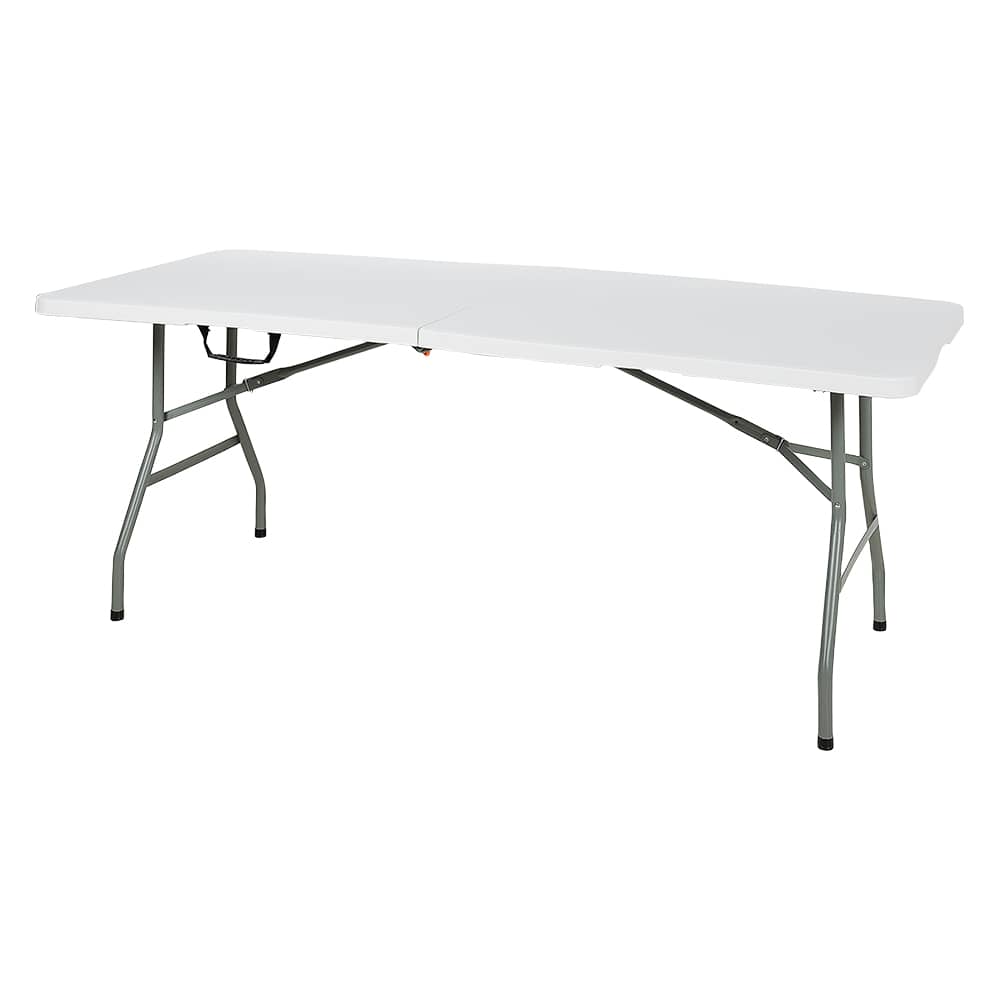 Table pliante blanche 70 7/8 po PRATICO