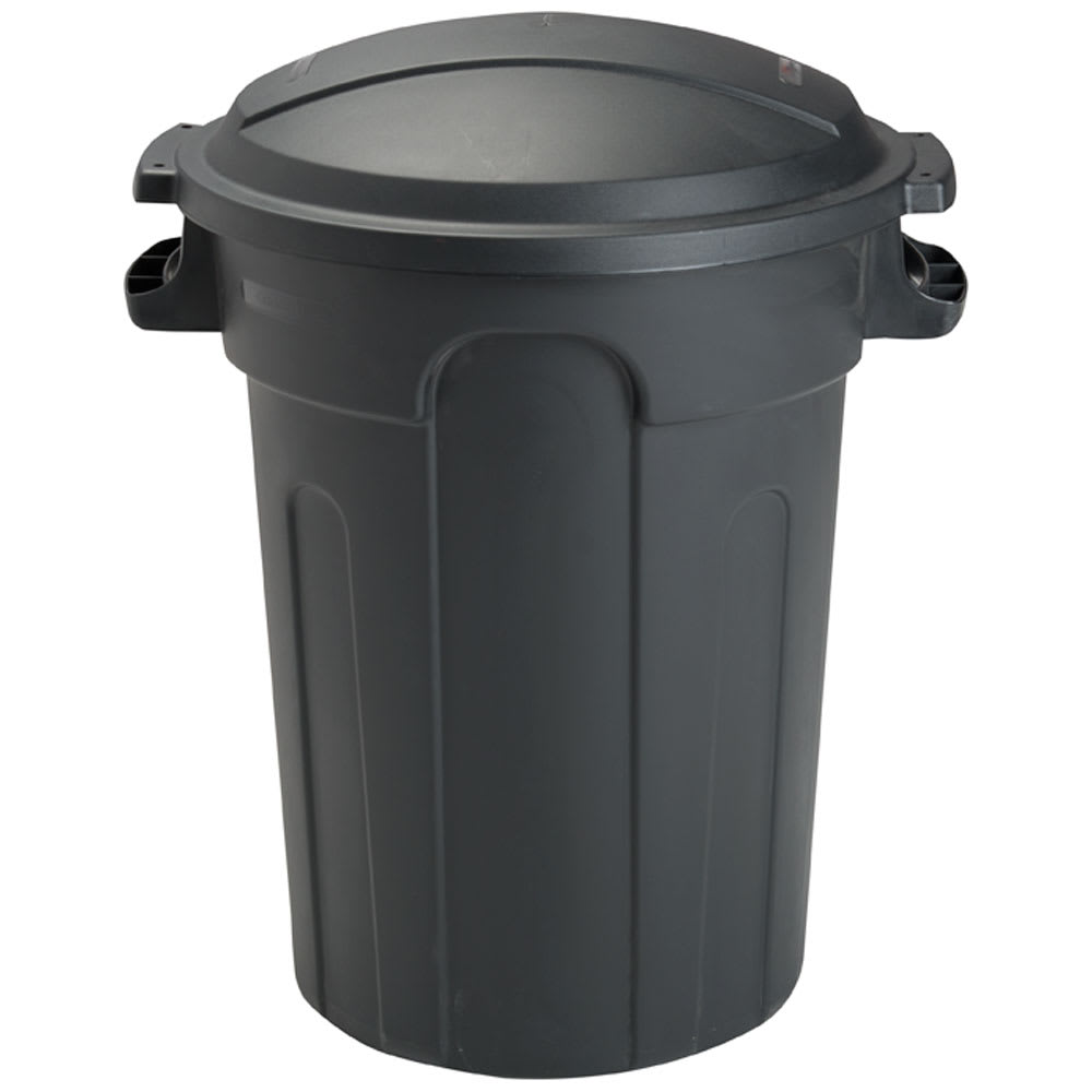 Poubelle tout usage noire 80 L