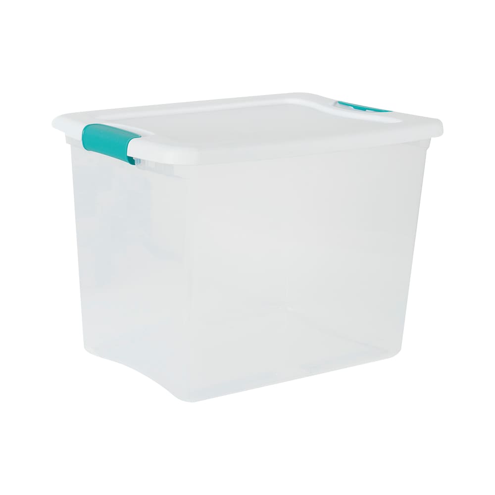 Bac de rangement avec couvercle clip 24 L