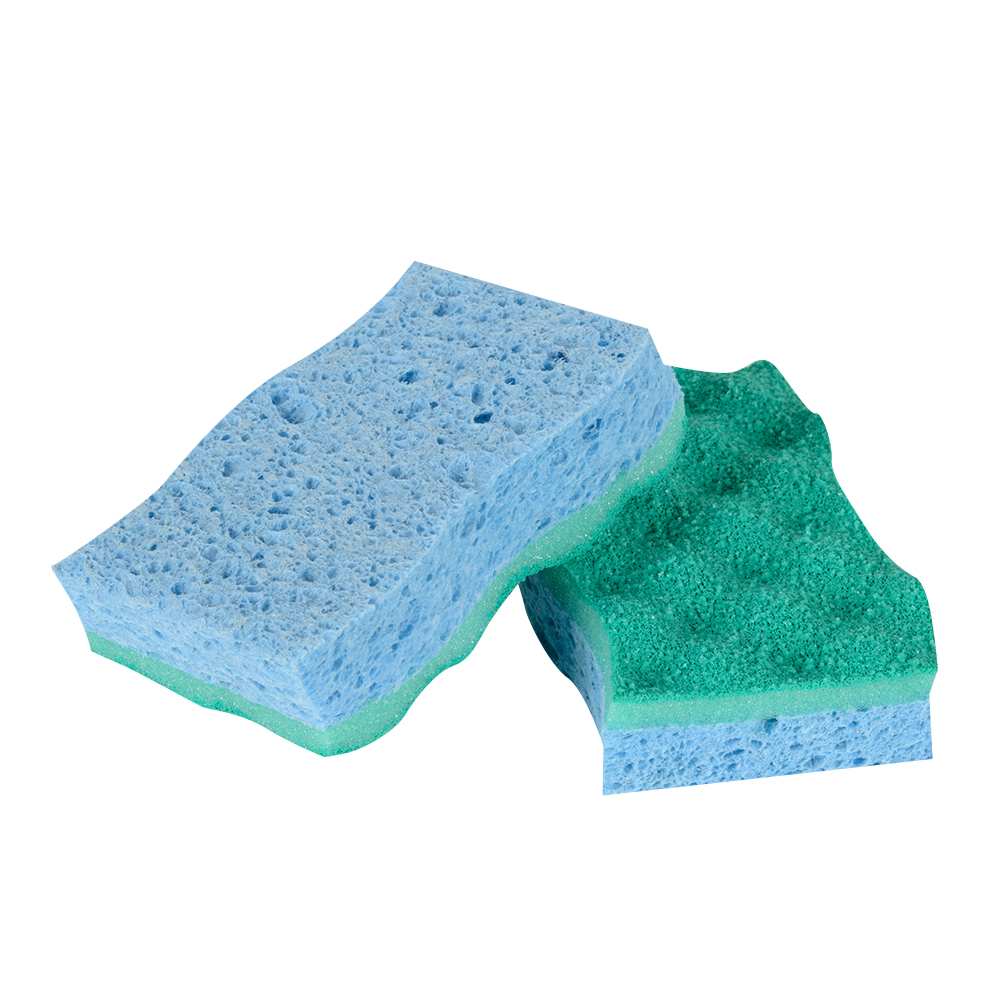 VILEDA Scrunge Scrubbing Sponges Pkg/2