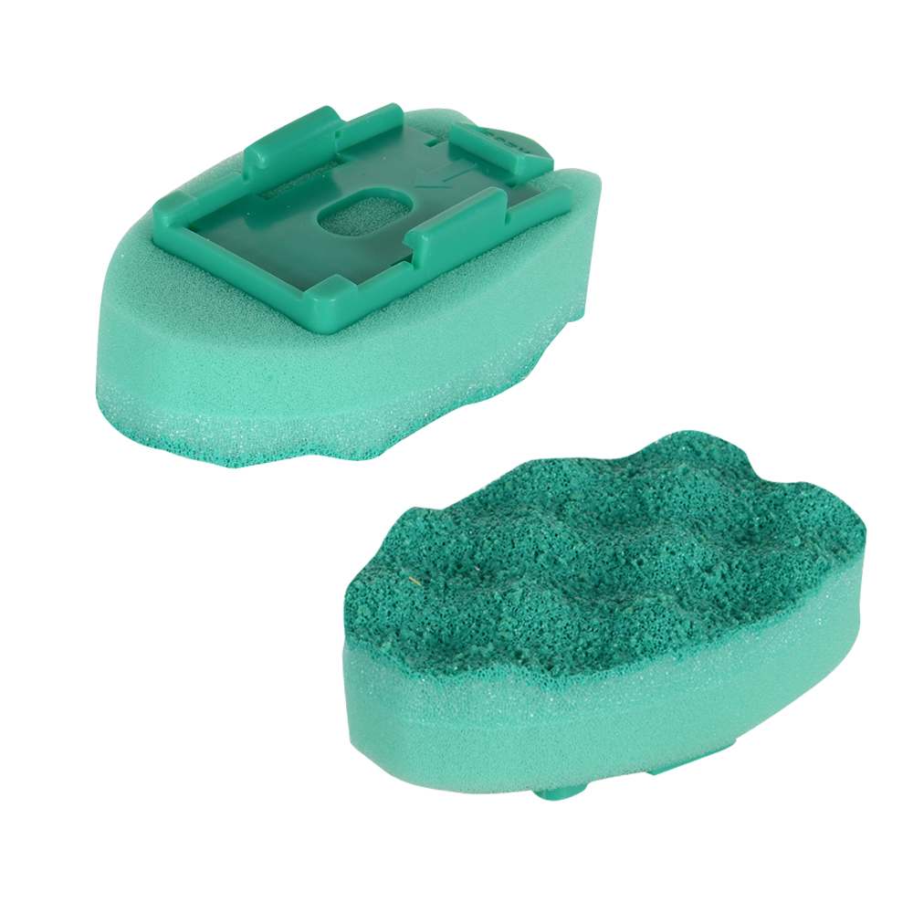 VILEDA Replacement Sponges for Scrunge Dishwashing Brush Pkg/2