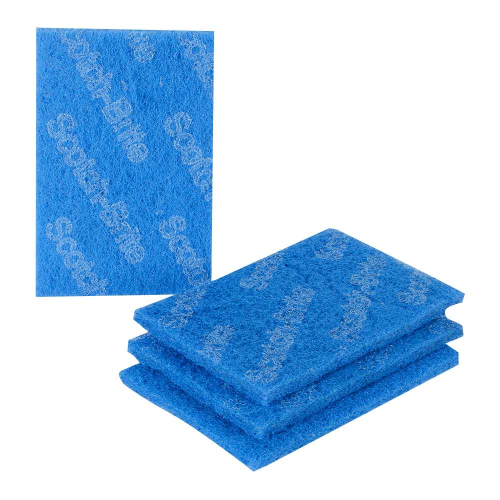 Scotch-Brite Scour Pads Non-Scratch Pkg/4
