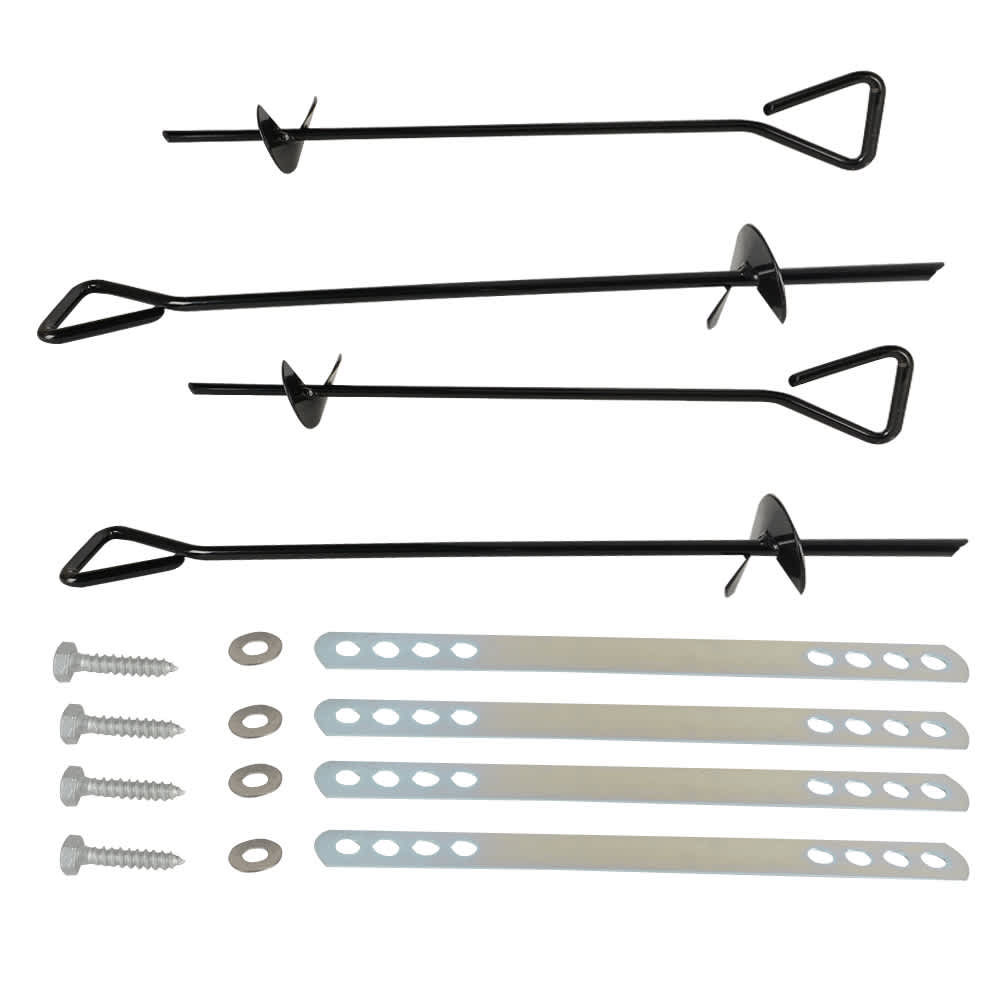 Ancrages pour balançoires et jeux d'enfants