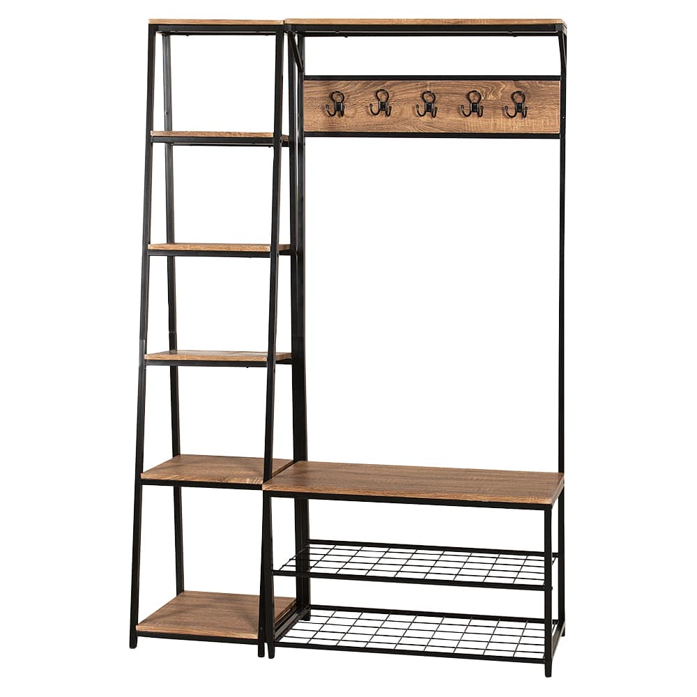 Banc d'entrée avec étagère 47 1/4 po VERTUO