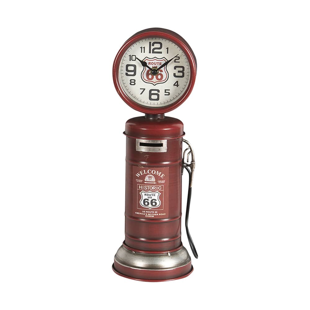 Horloge pompe à essence