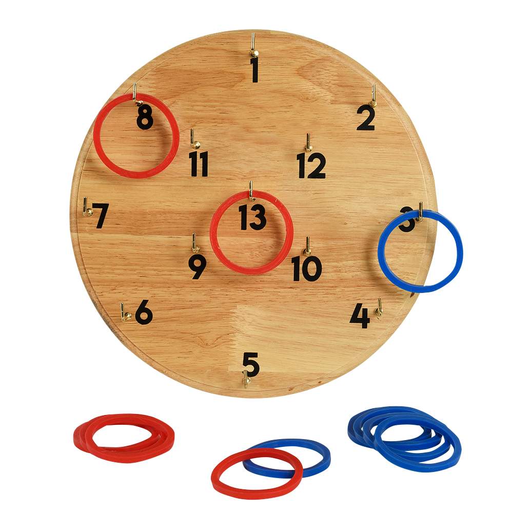 Jeu de crochets et rondelles