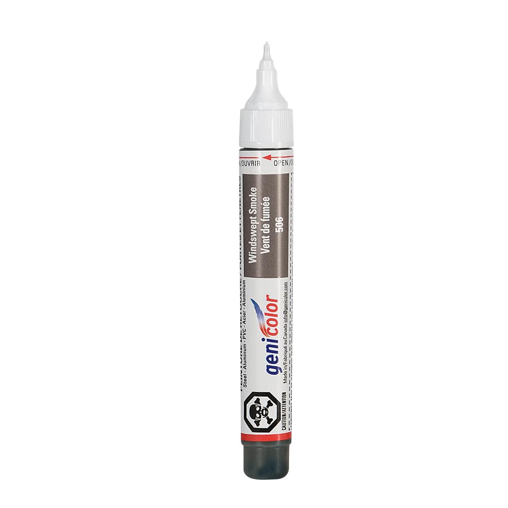 Stylo de retouches pour portes et fenêtres Genicolor vent de fumée n° 506
