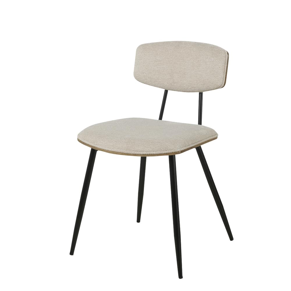 Chaise de salle à manger Borea beige VERTUO