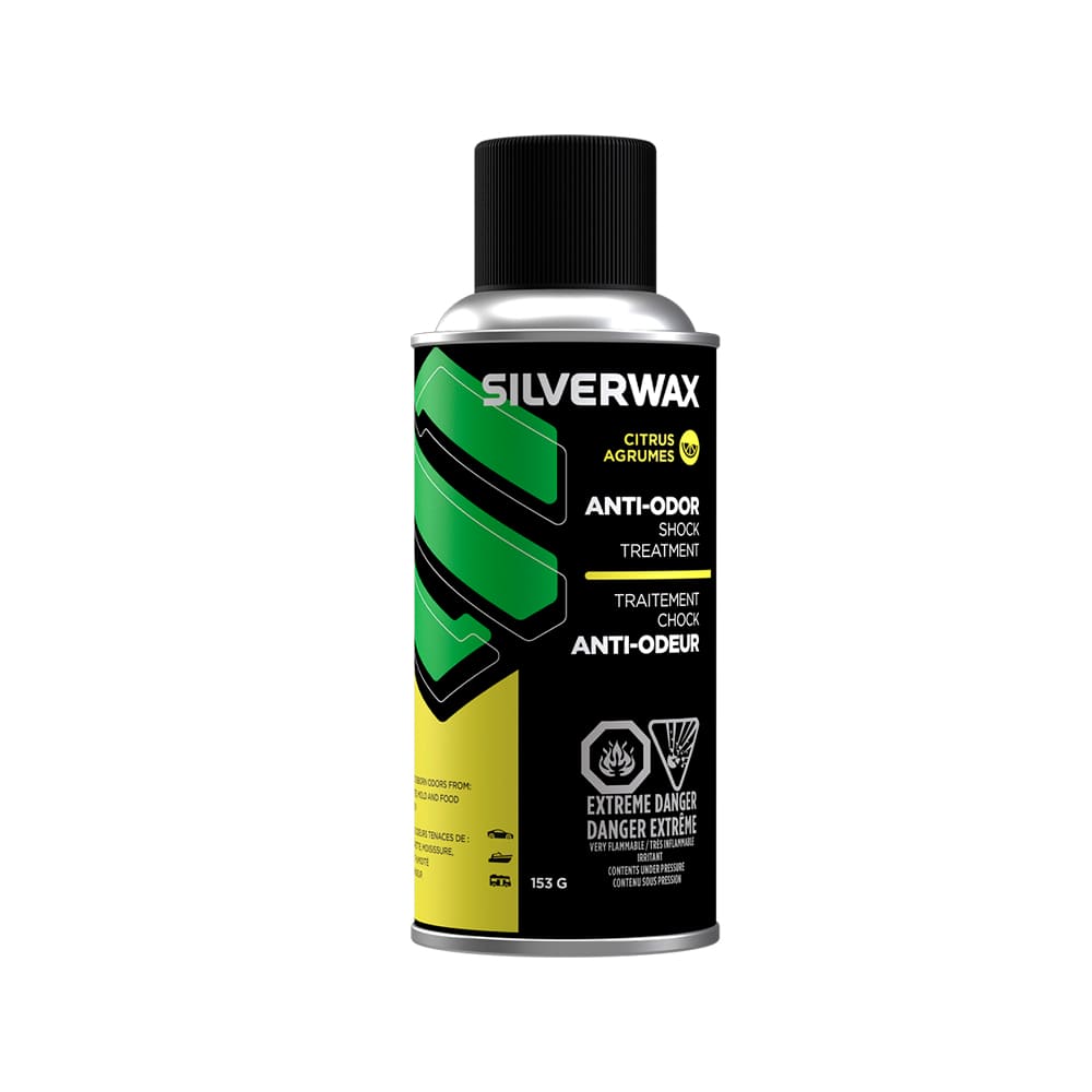 SILVERWAX Citrus Anti-Odour Shock Treatment for Car 153 g