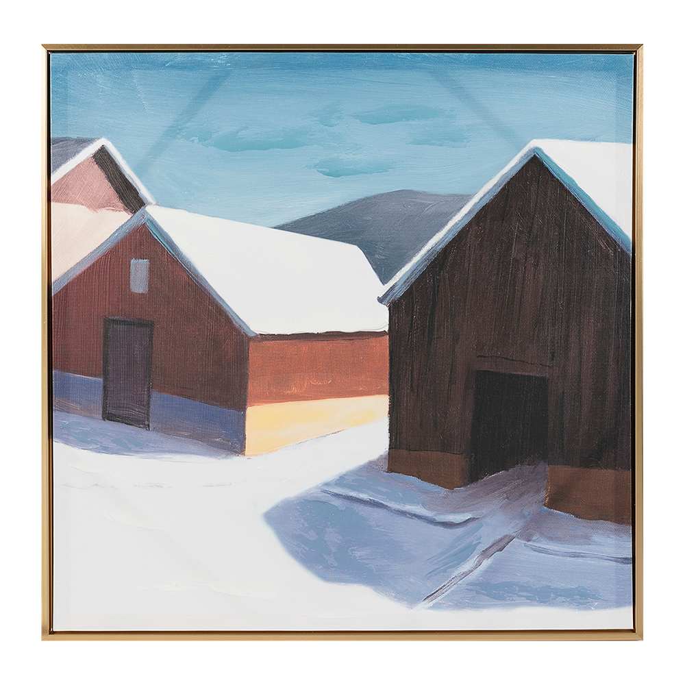 Reproduction sur toile 24 1/2 po x 24 1/2 po VERTUO