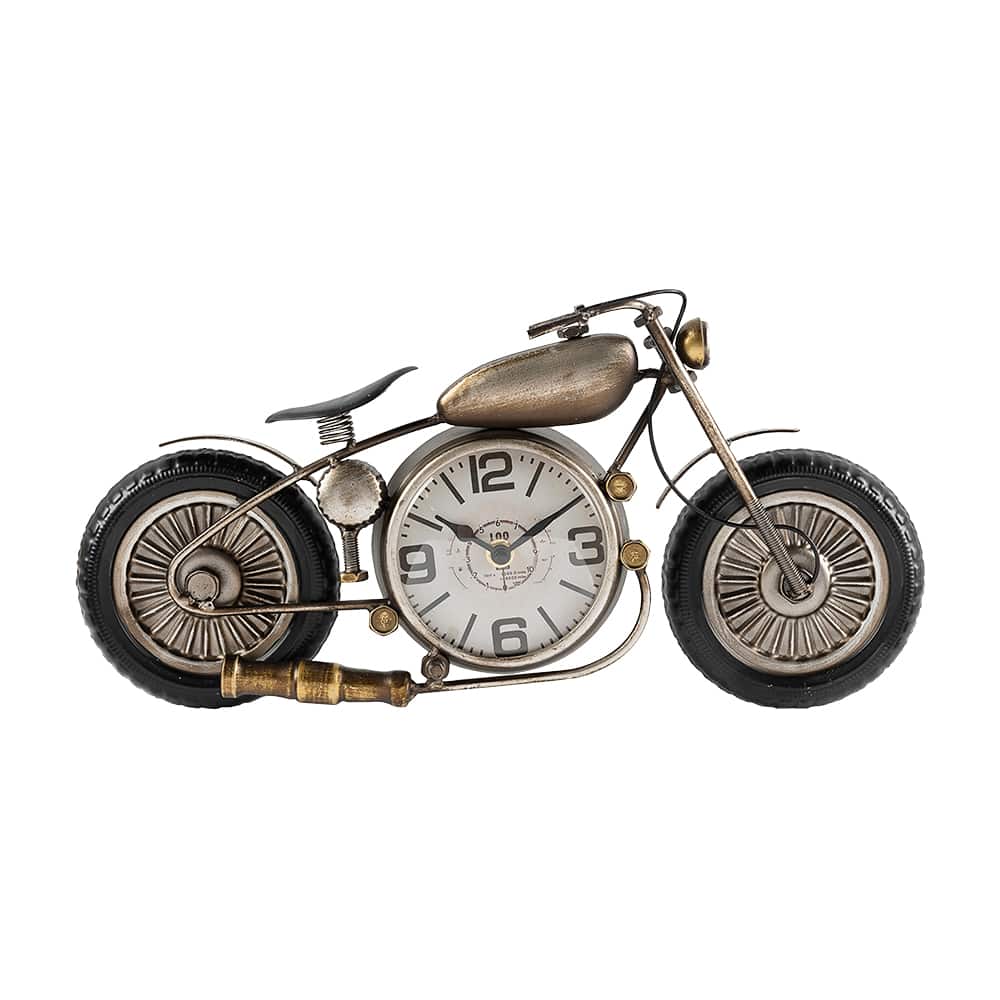 Horloge moto vintage 16 1/8 po
