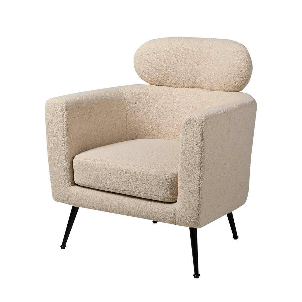 Fauteuil Milou beige VERTUO