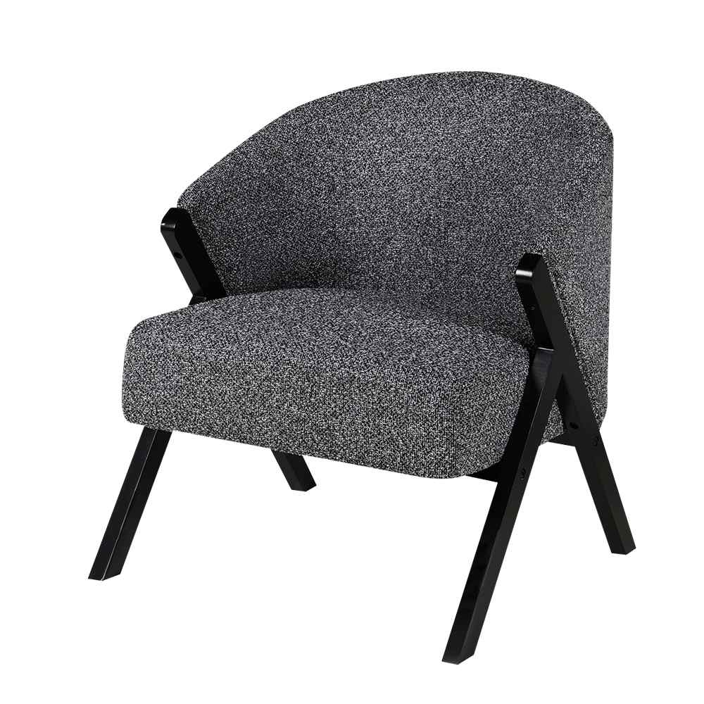 Fauteuil Lili gris VERTUO