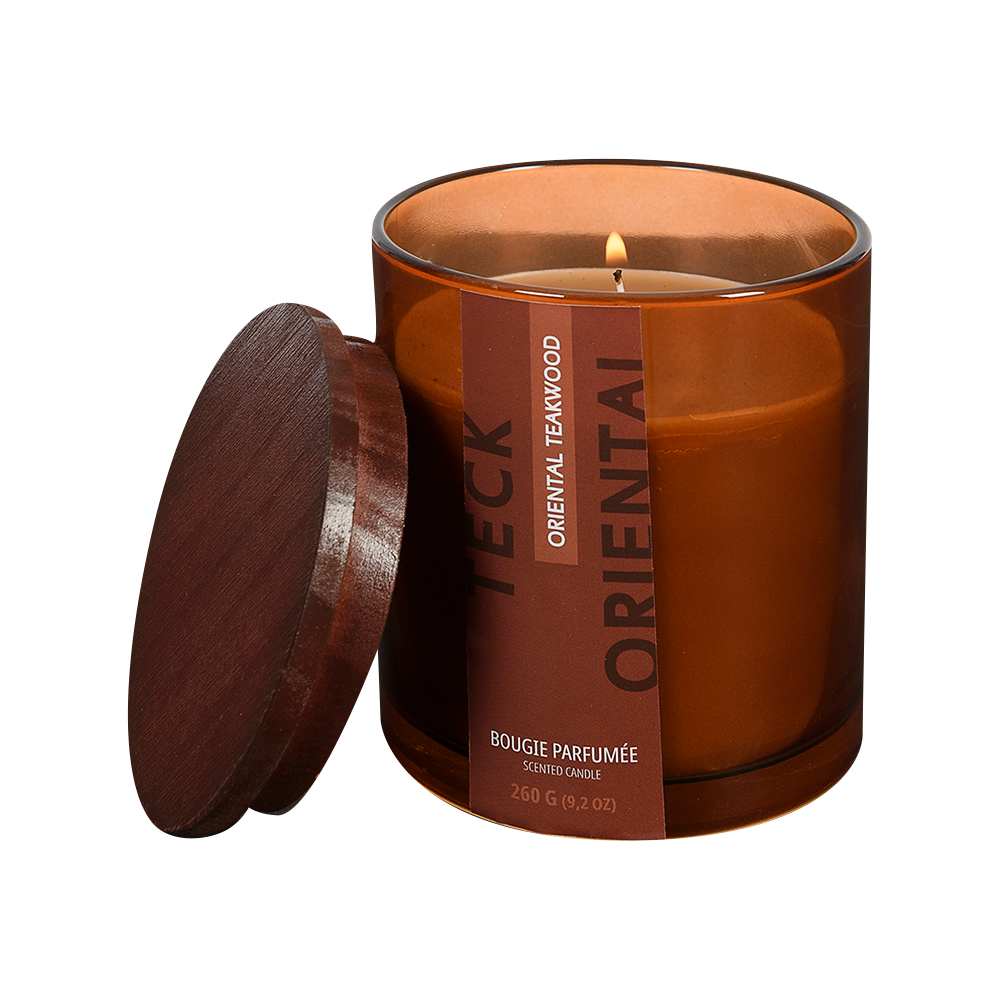 Bougie parfumée teck oriental 260 g