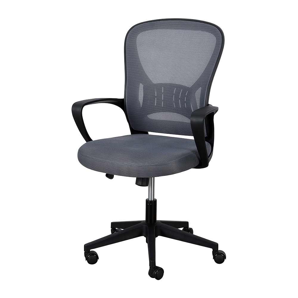 Chaise de bureau Rover grise et noire VERTUO