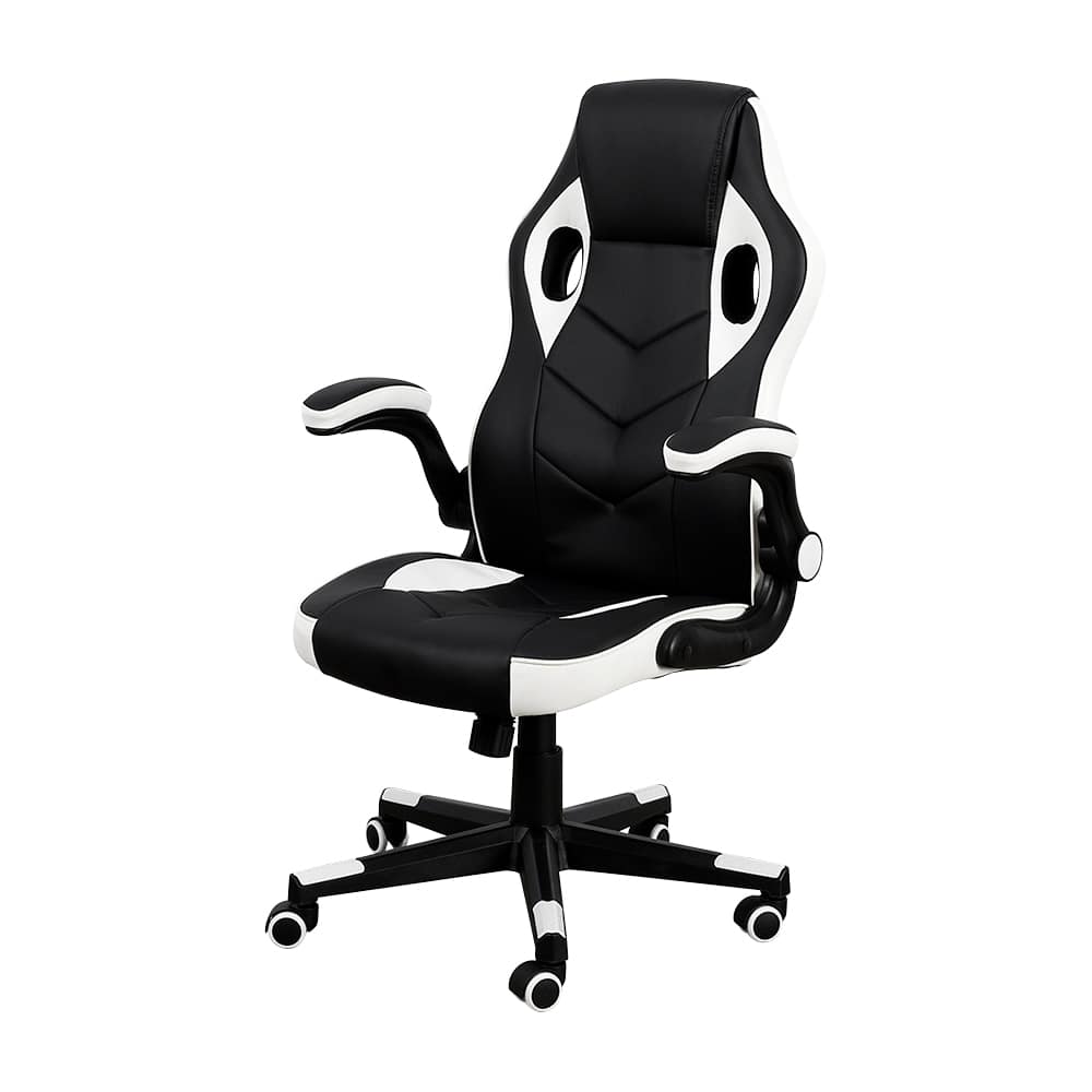 Chaise de jeu Storm noire et blanche VERTUO