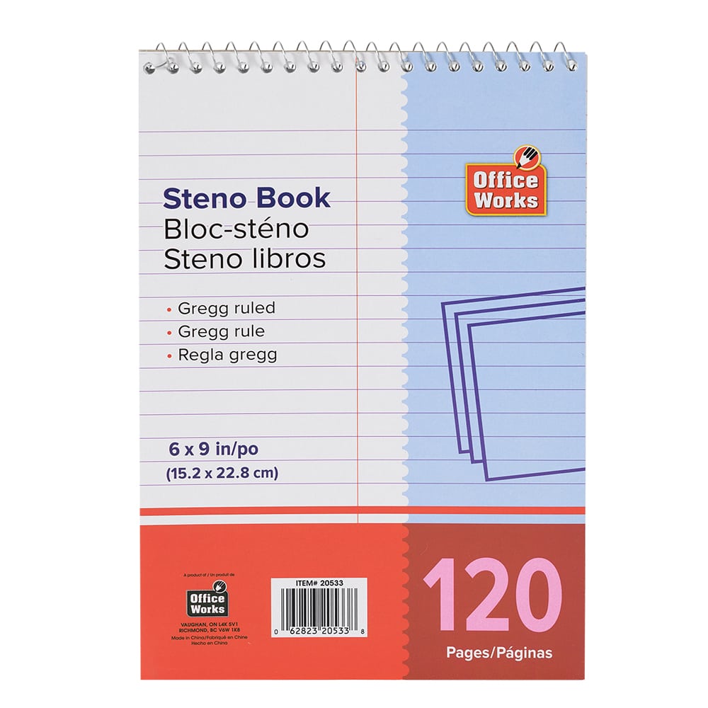 Bloc-sténo 120 pages