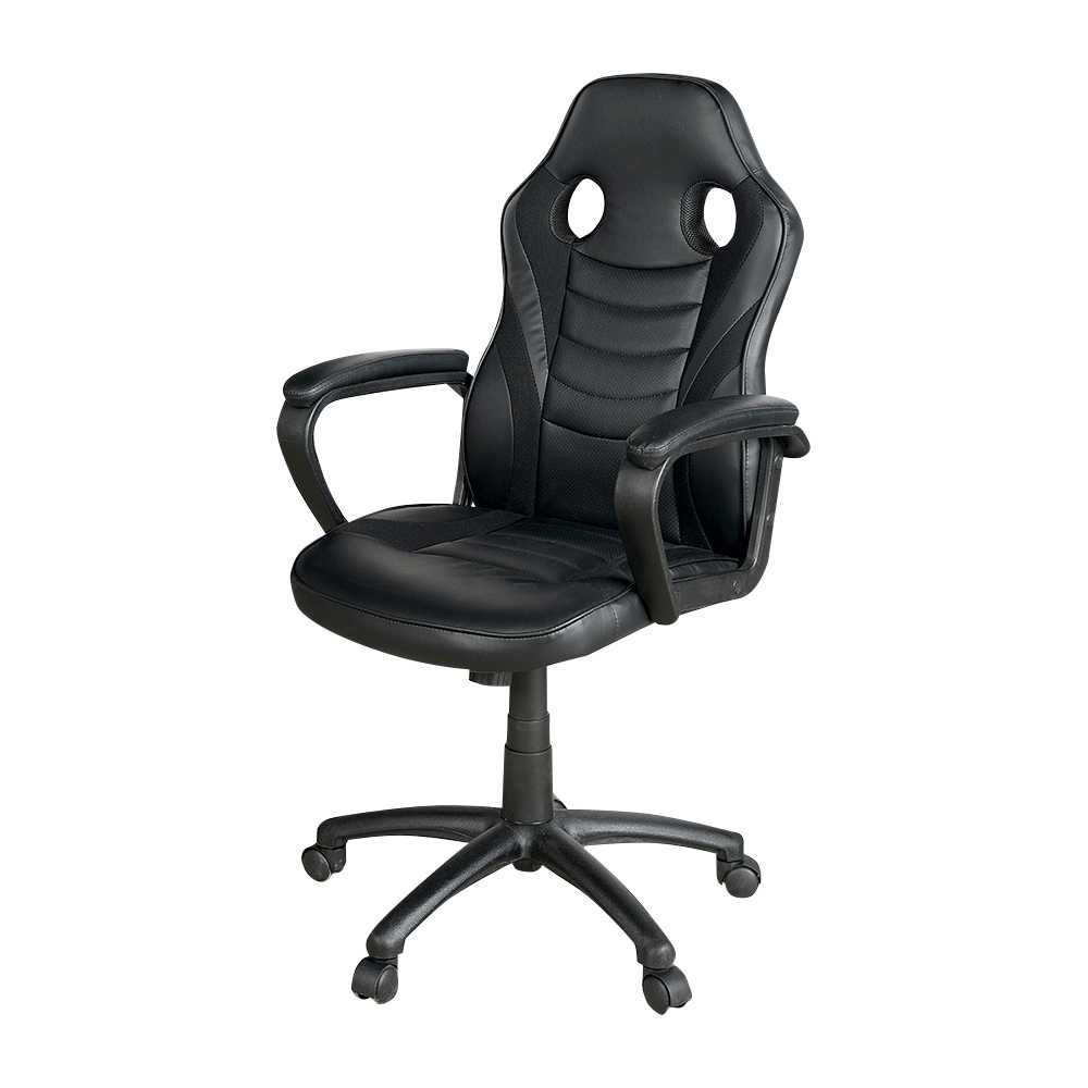 Chaise de jeu Hitek noire VERTUO