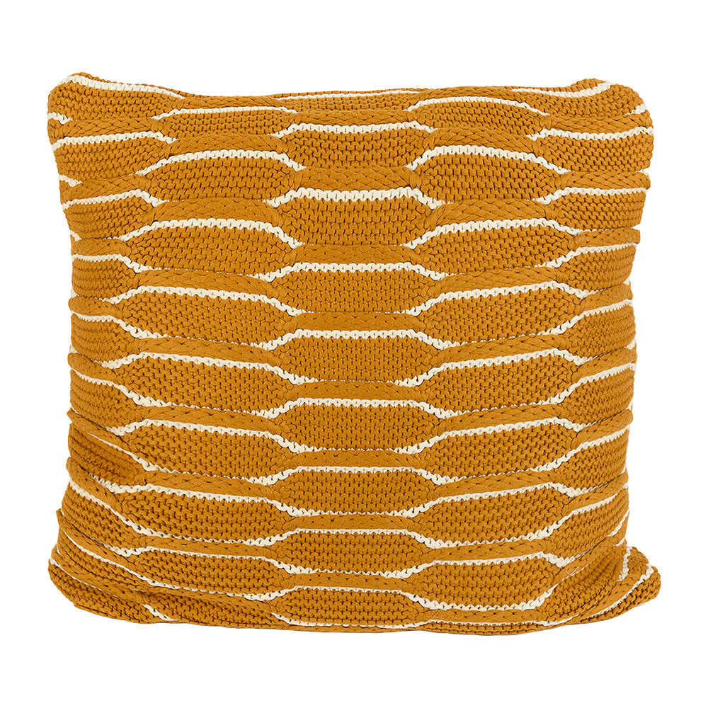 Coussin tissé rétro 17 3/4 po x 17 3/4 po ASTELLA
