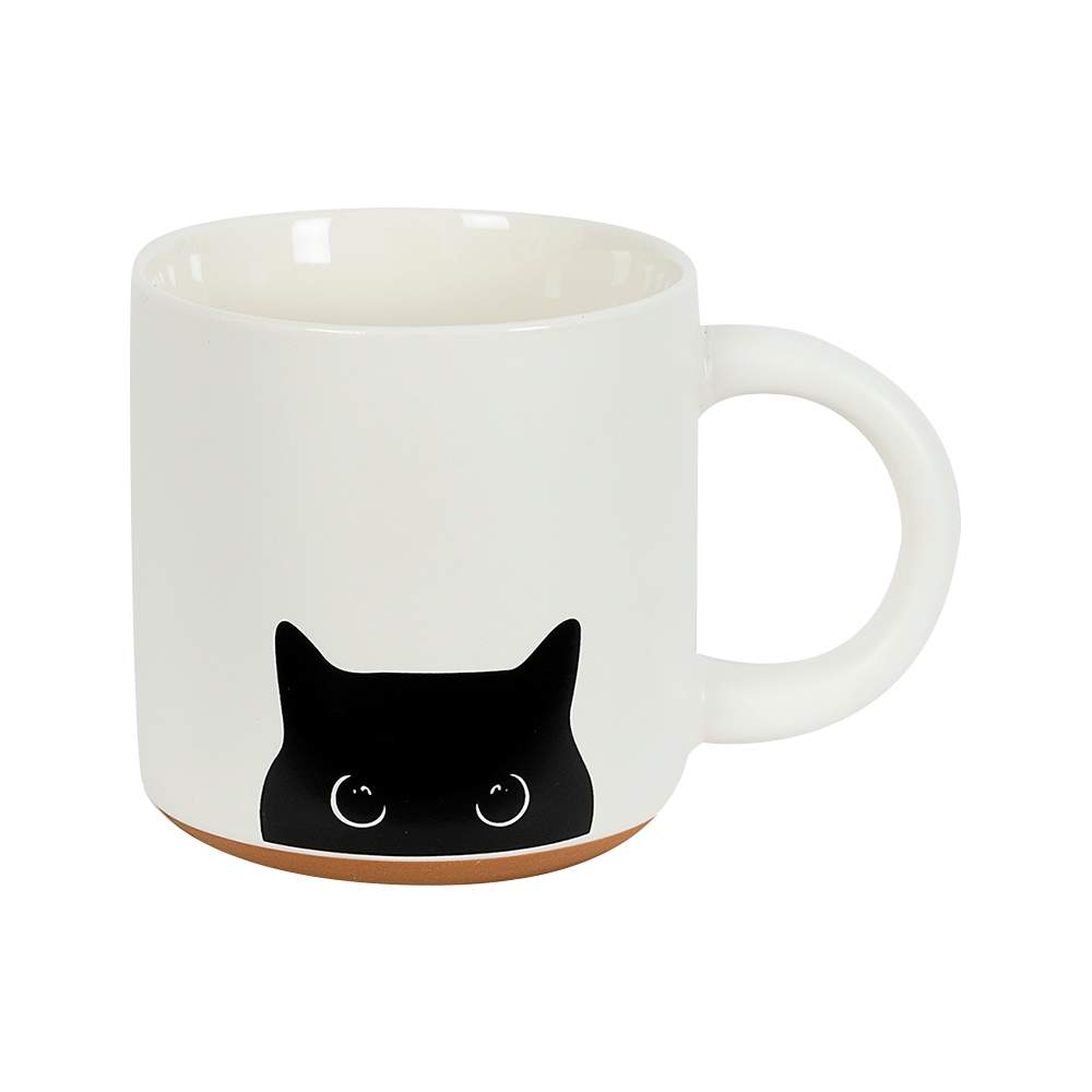 VERTUO Black Cat Ceramic Mug 425 ml
